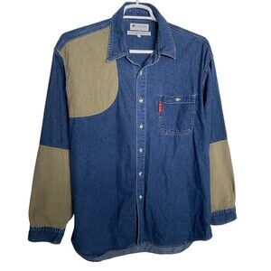Columbia Denim Shirt Men's Button-Up